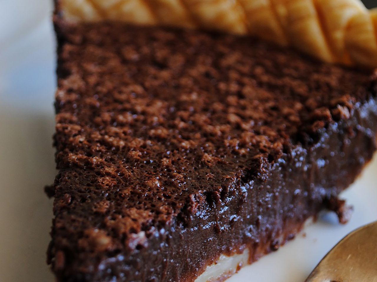 Chocolate Custard Pie