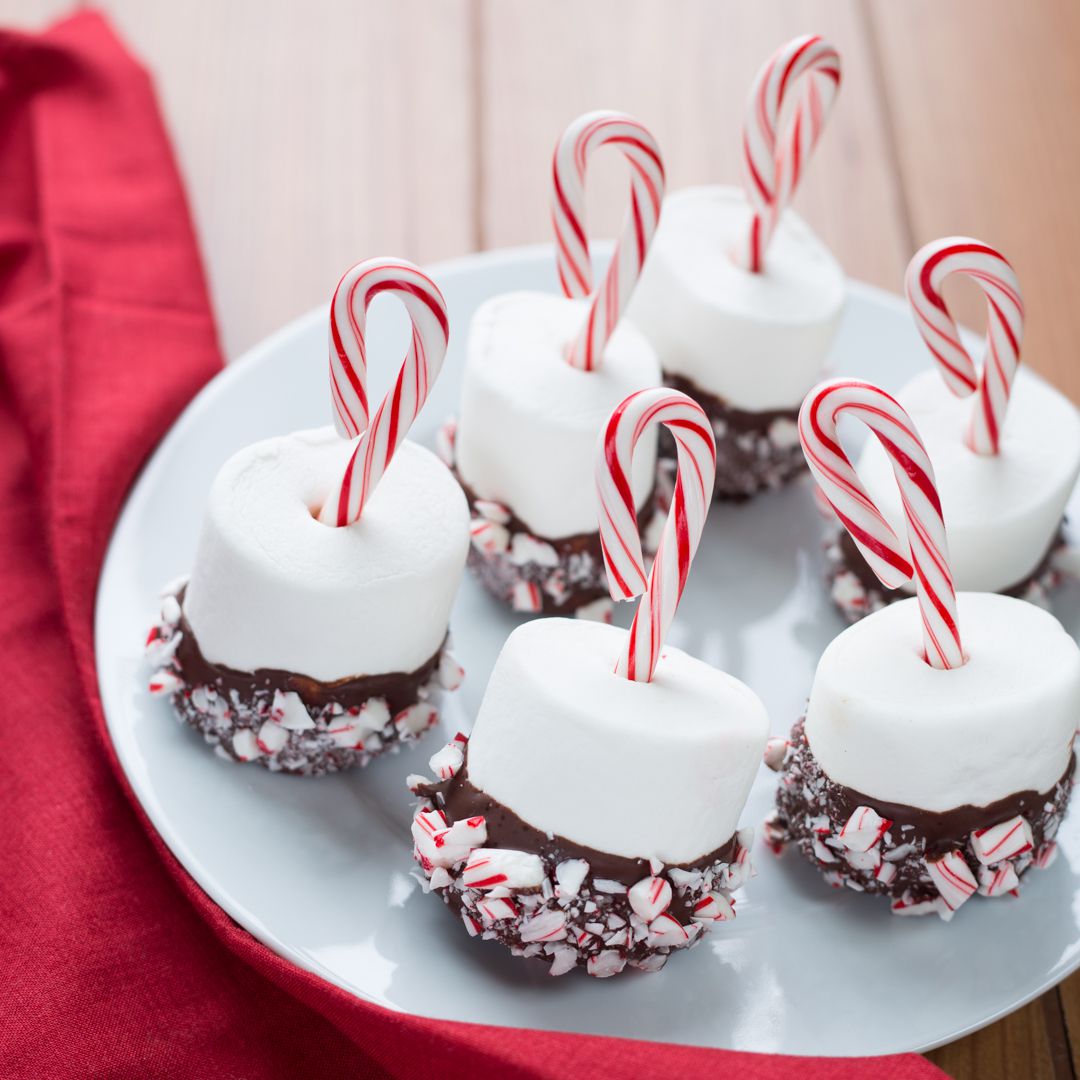 Chocolate Dipped Marshmallows