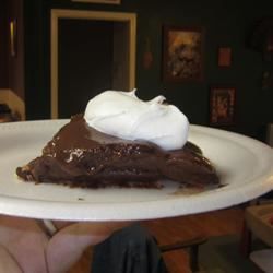 Chocolate Graham Pudding Pie