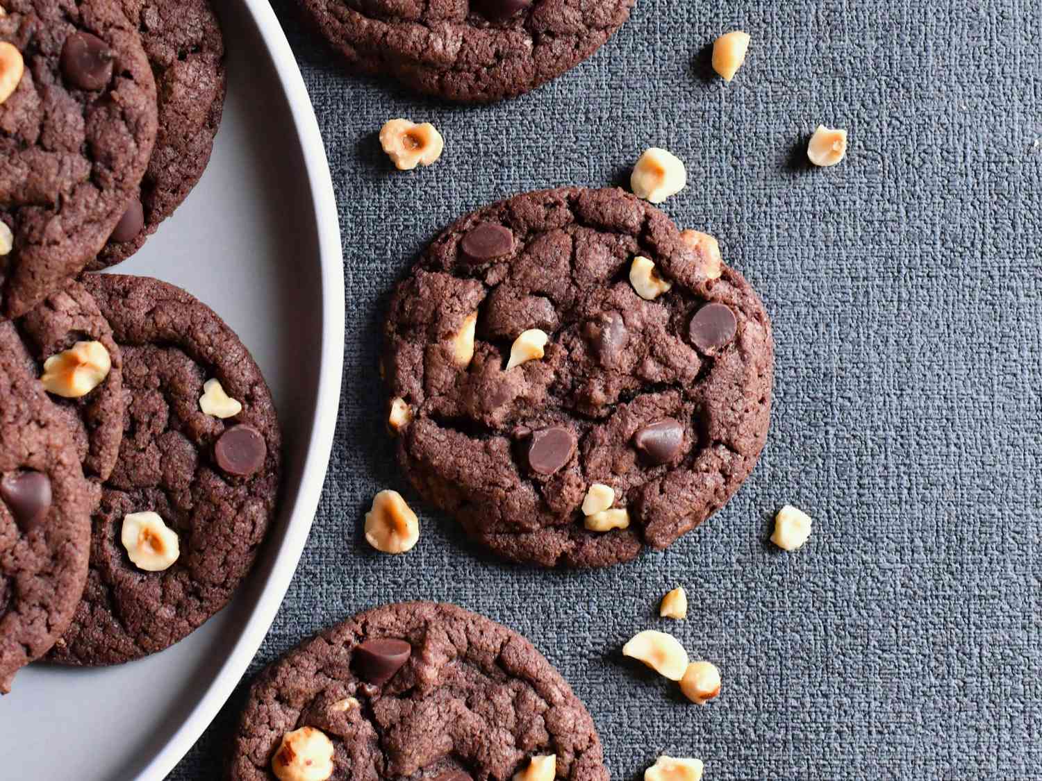 Chocolate Hazelnut Cookies