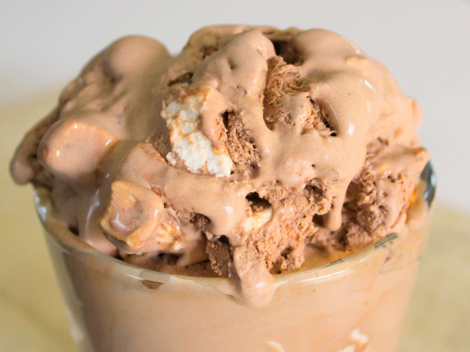 Chocolate Marshmallow Nut Ice Cream