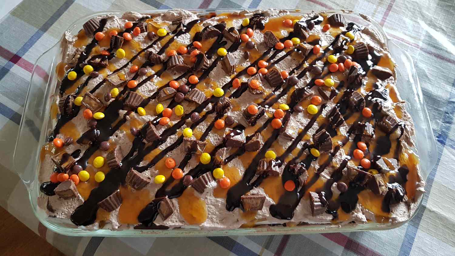 Chocolate Peanut Butter Ice Cream Layers
