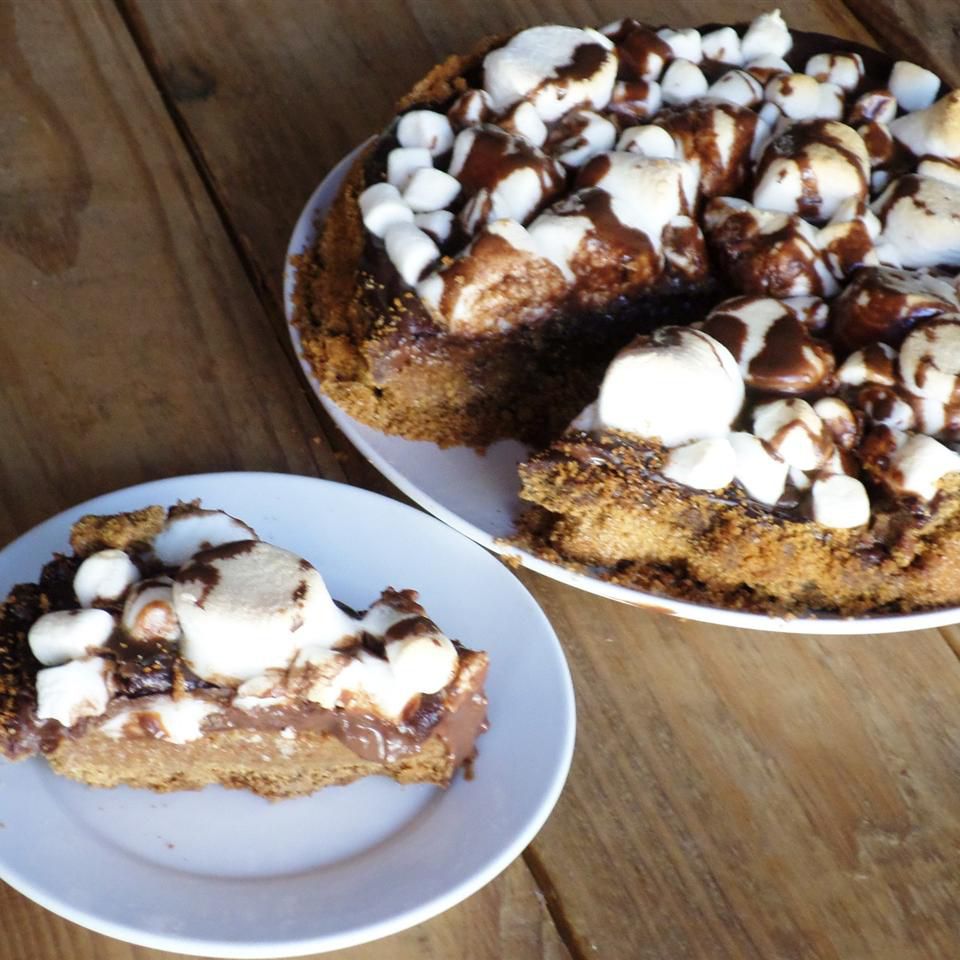 Chocolate S'mores Pie