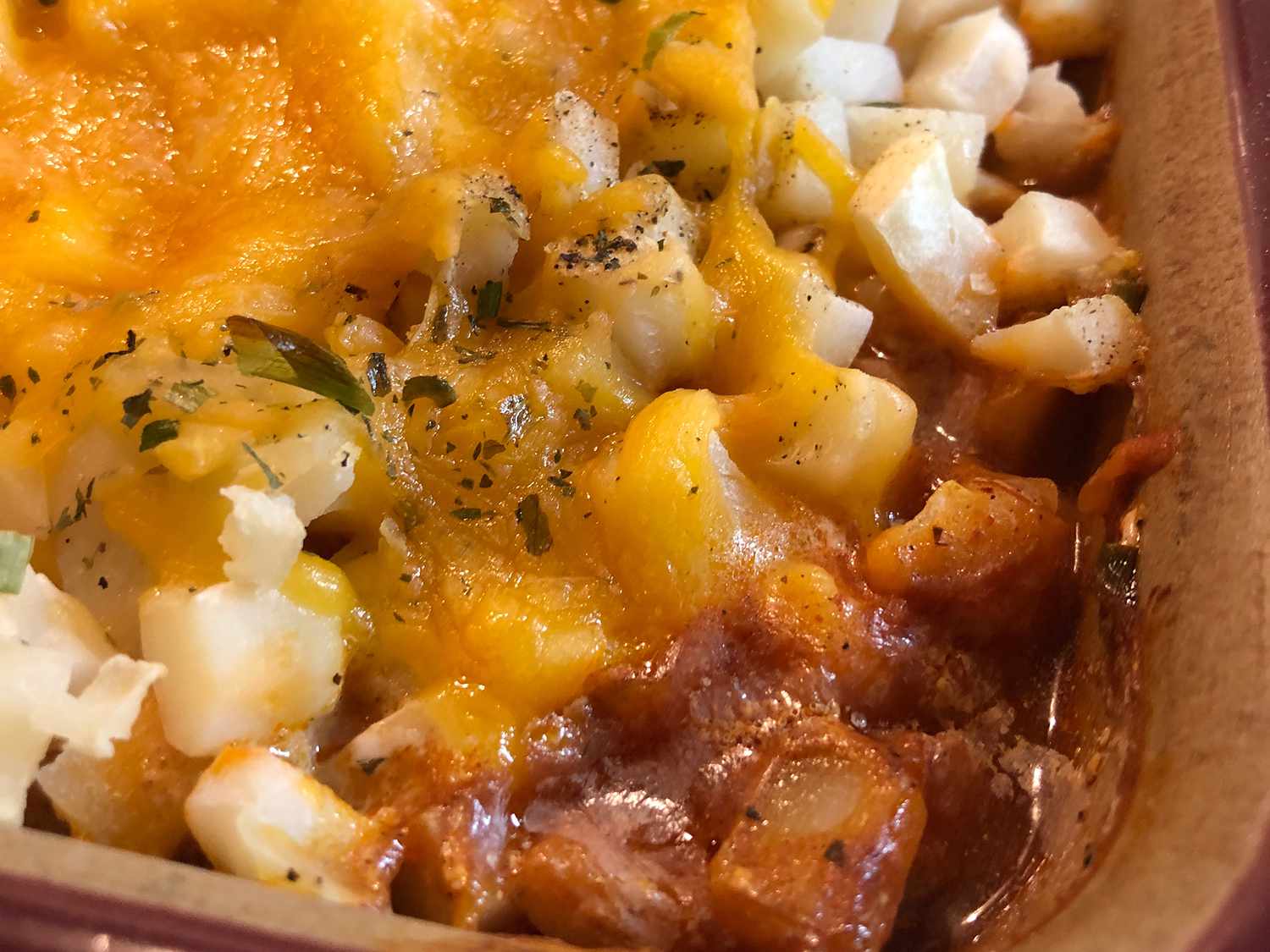 Chorizo and Potato Casserole