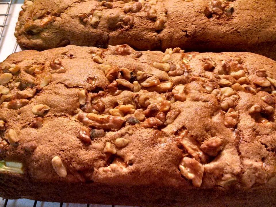 Cinnamon Apple Zucchini Bread