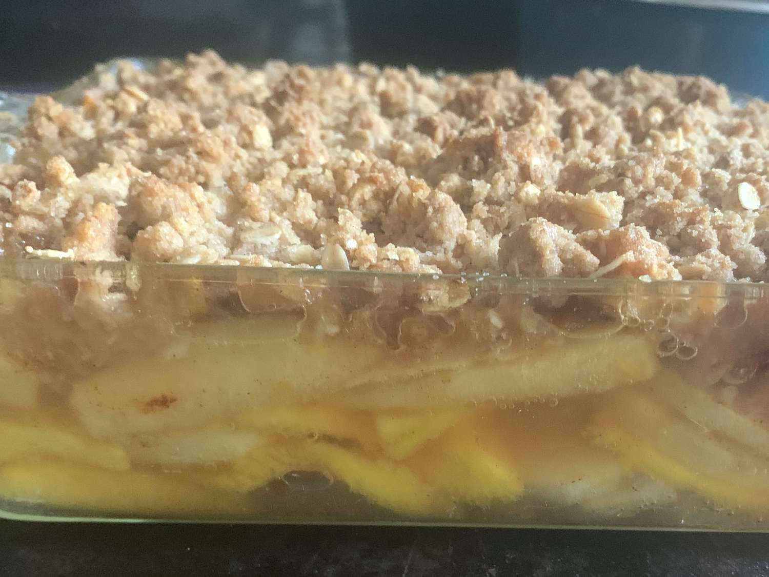 Cinnamon Fruit Crisp
