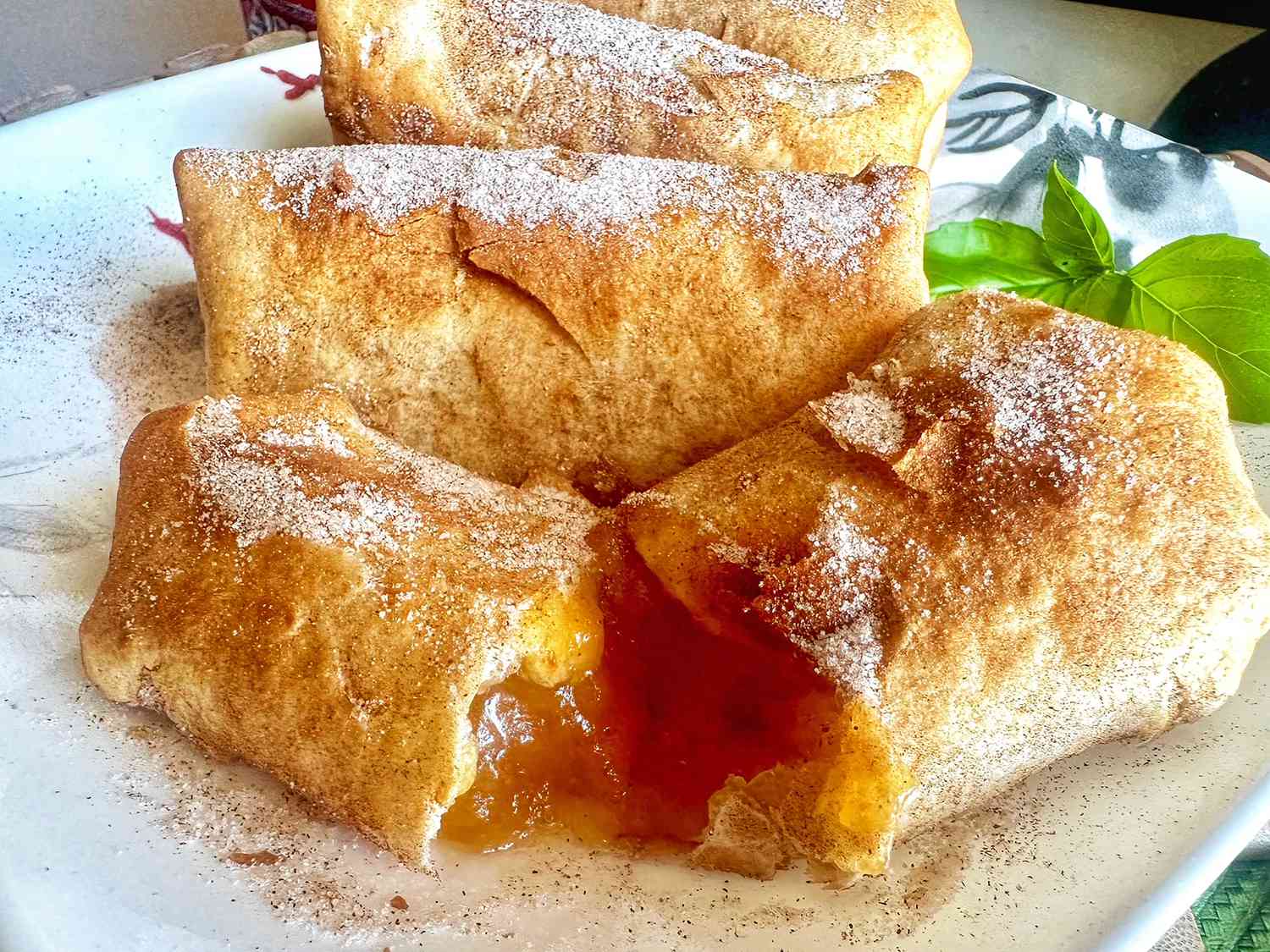Cinnamon Fruit Wraps