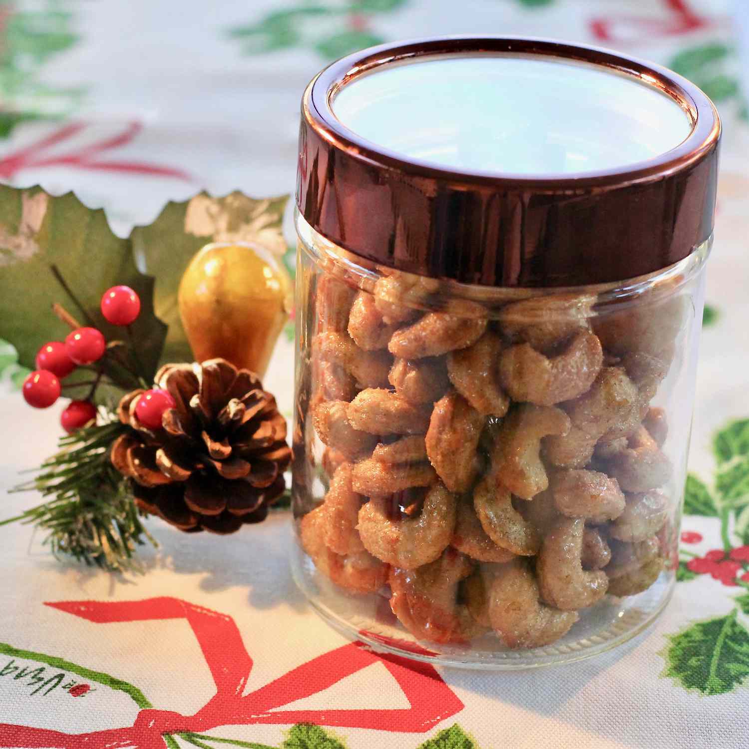 Cinnamon Honey Roasted Nuts