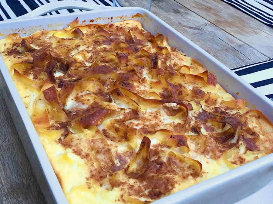 Cinnamon Noodle Casserole