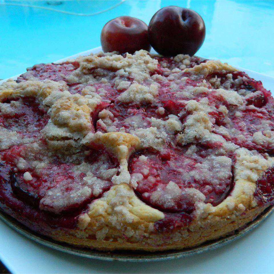 Cinnamon Plum Coffee Cake