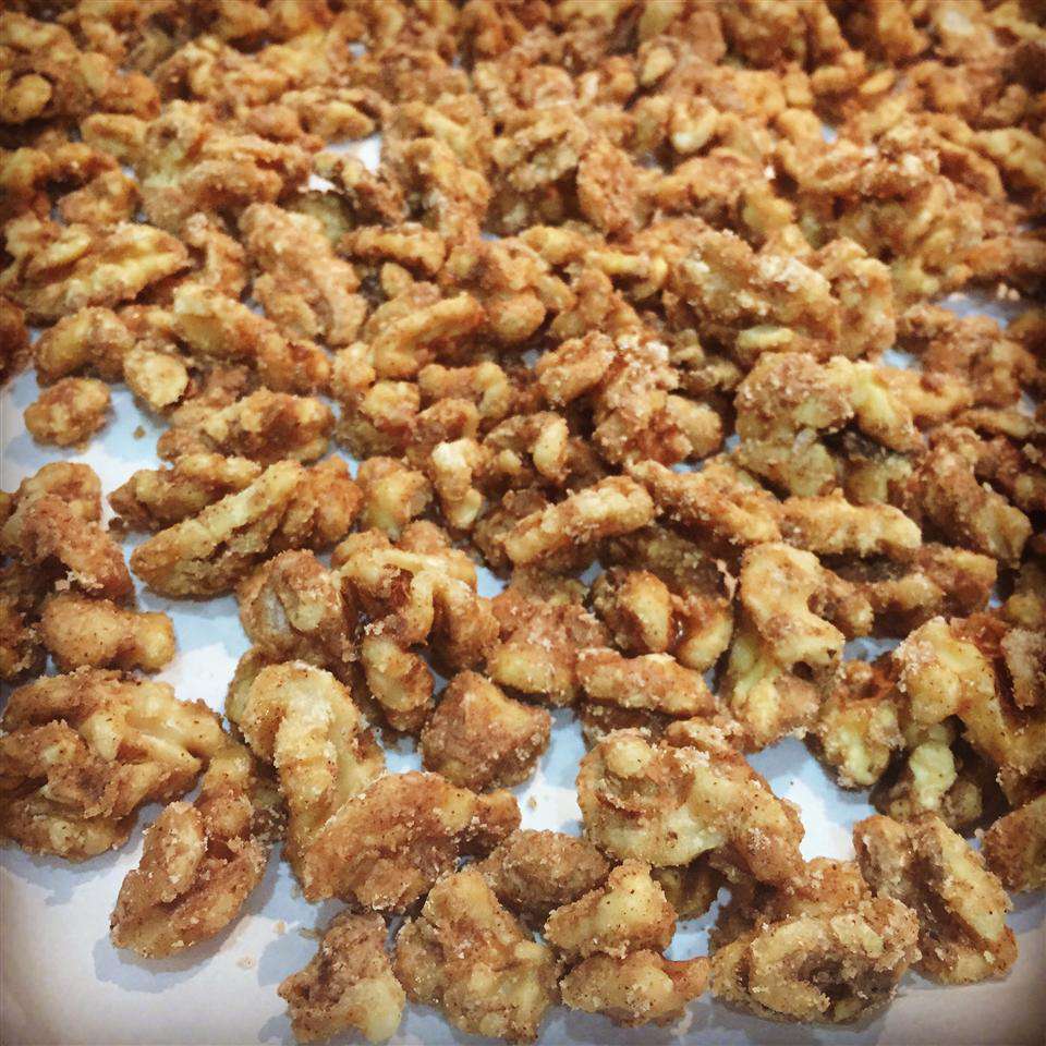 Cinnamon-Spiced Candied Walnuts