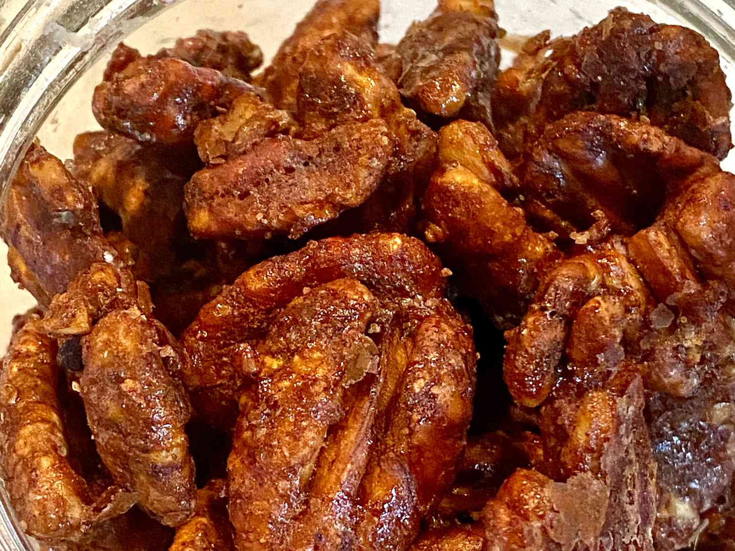 Cinnamon Spiced Pecans