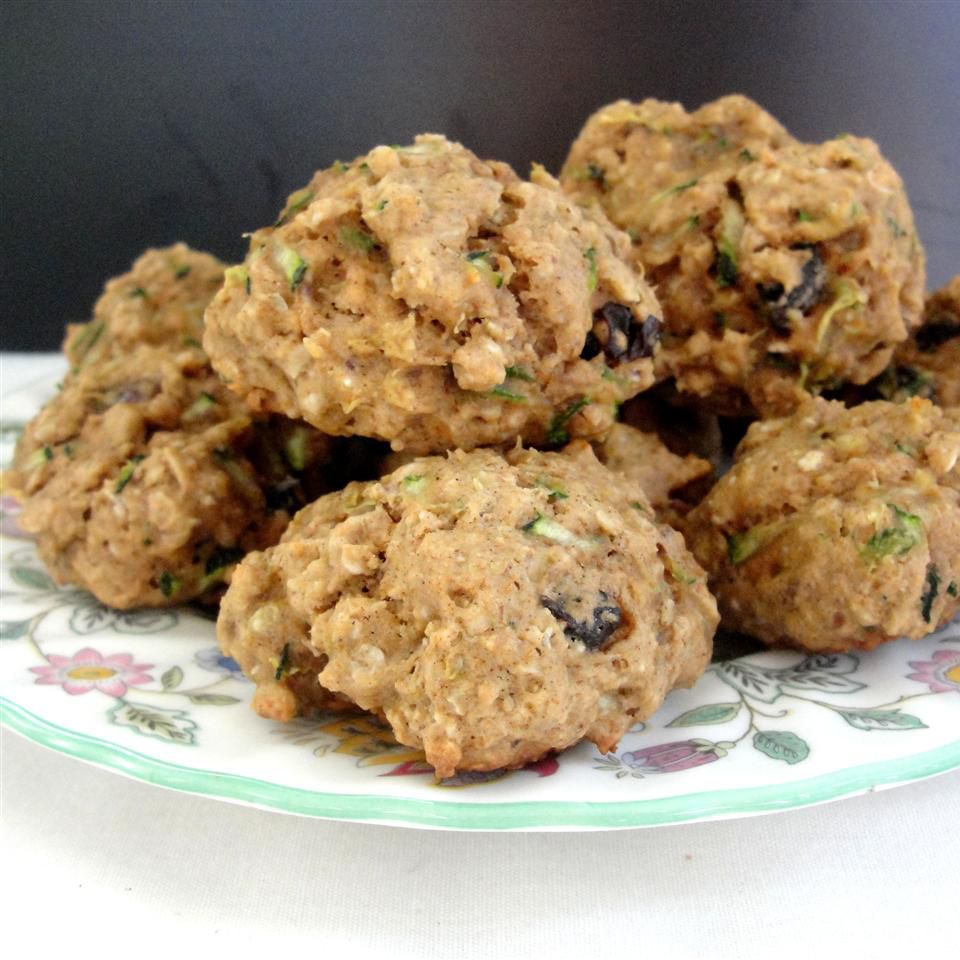 Cinnamon Spicy Zucchini Oat Cookies