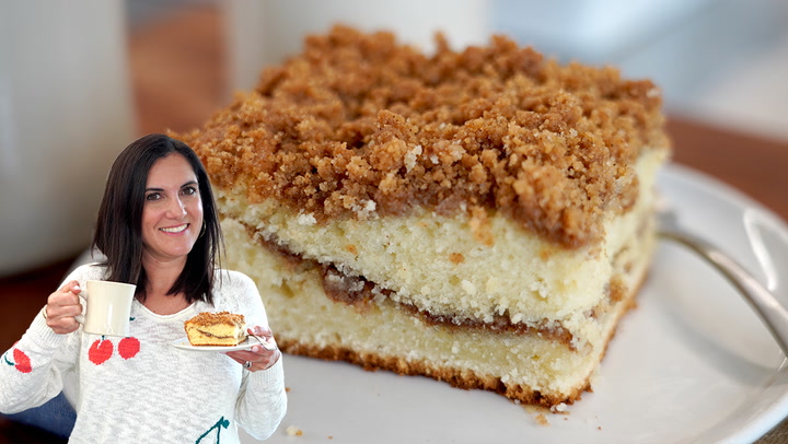 Cinnamon Streusel Coffee Cake