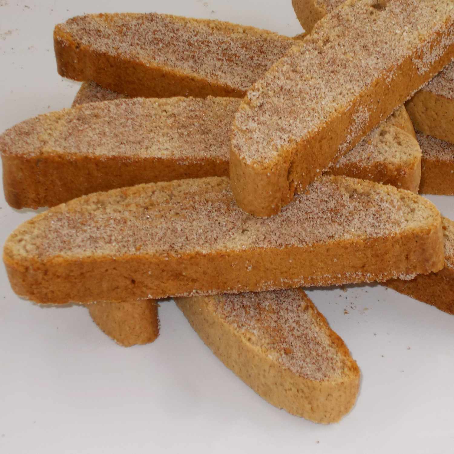 Cinnamon Sugar Crunch Biscotti