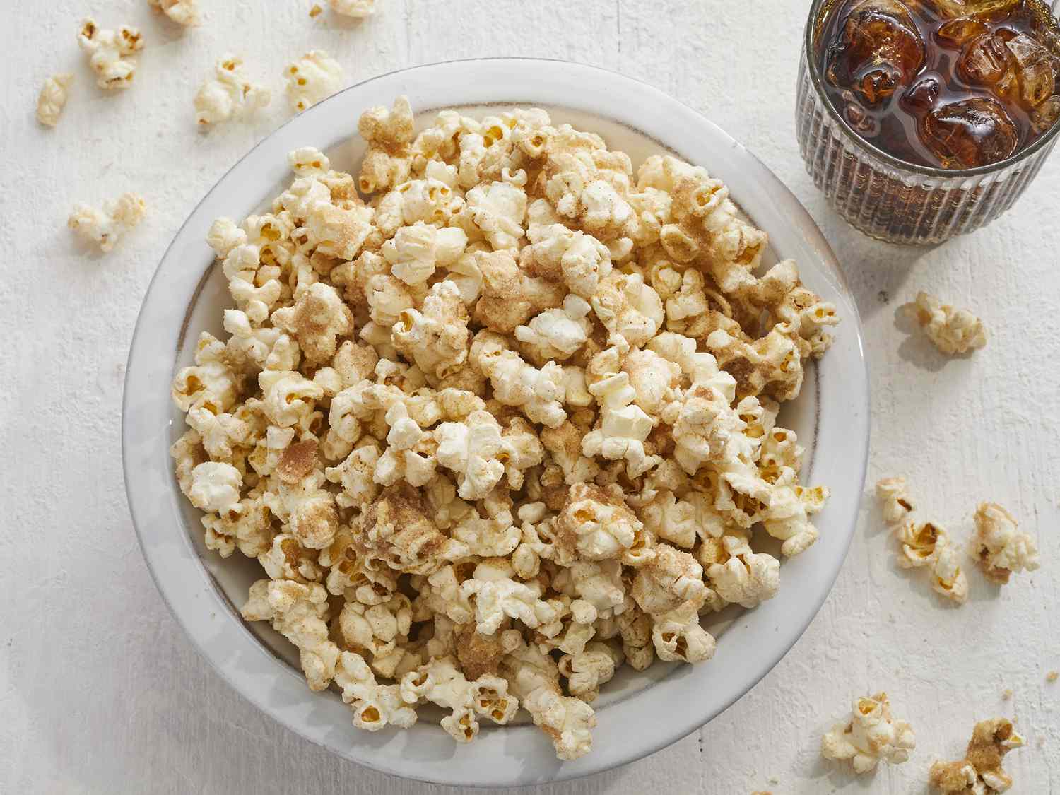 Cinnamon Sugar Popped Corn