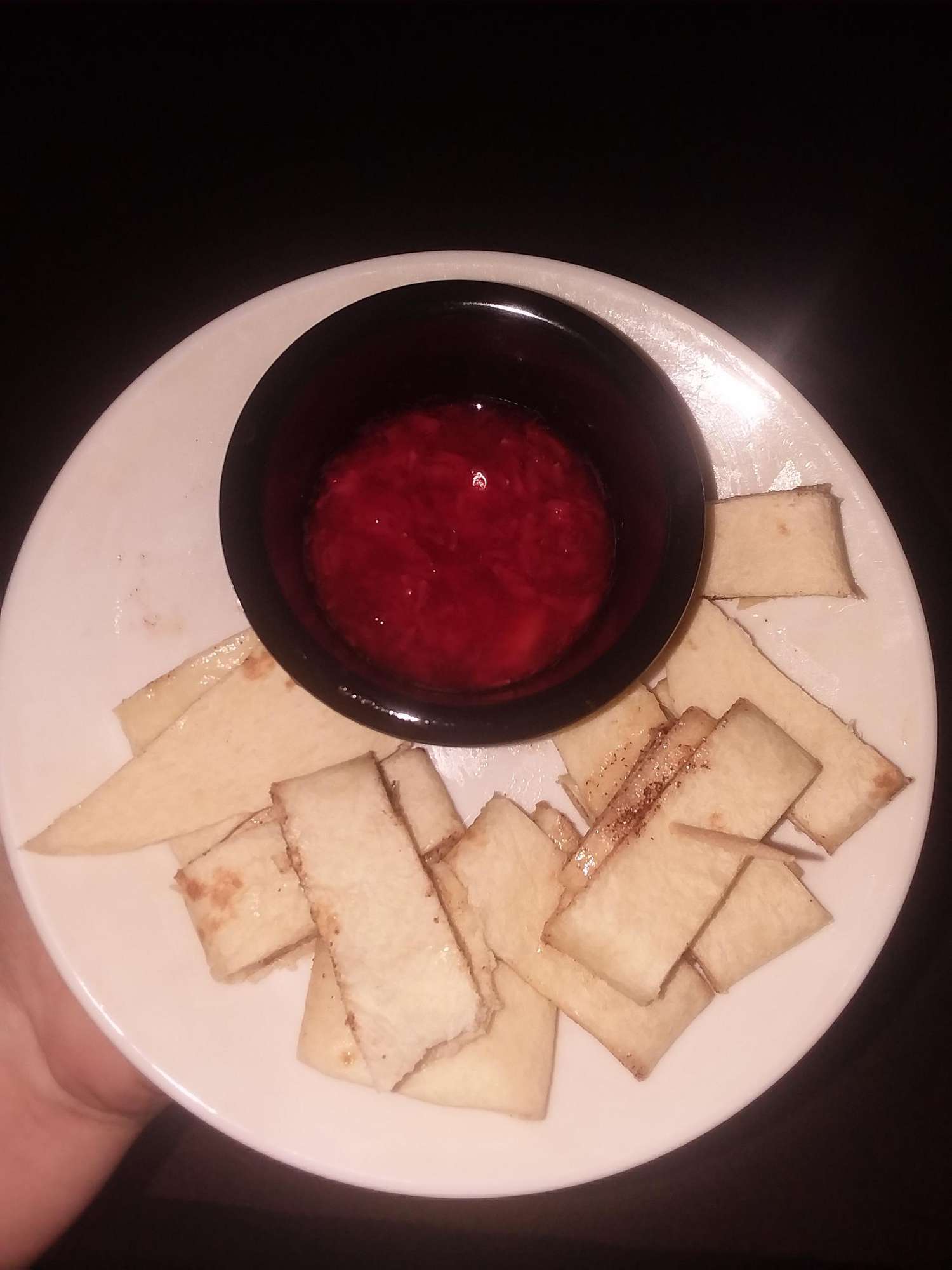 Cinnamon Sugar Tortilla Bites