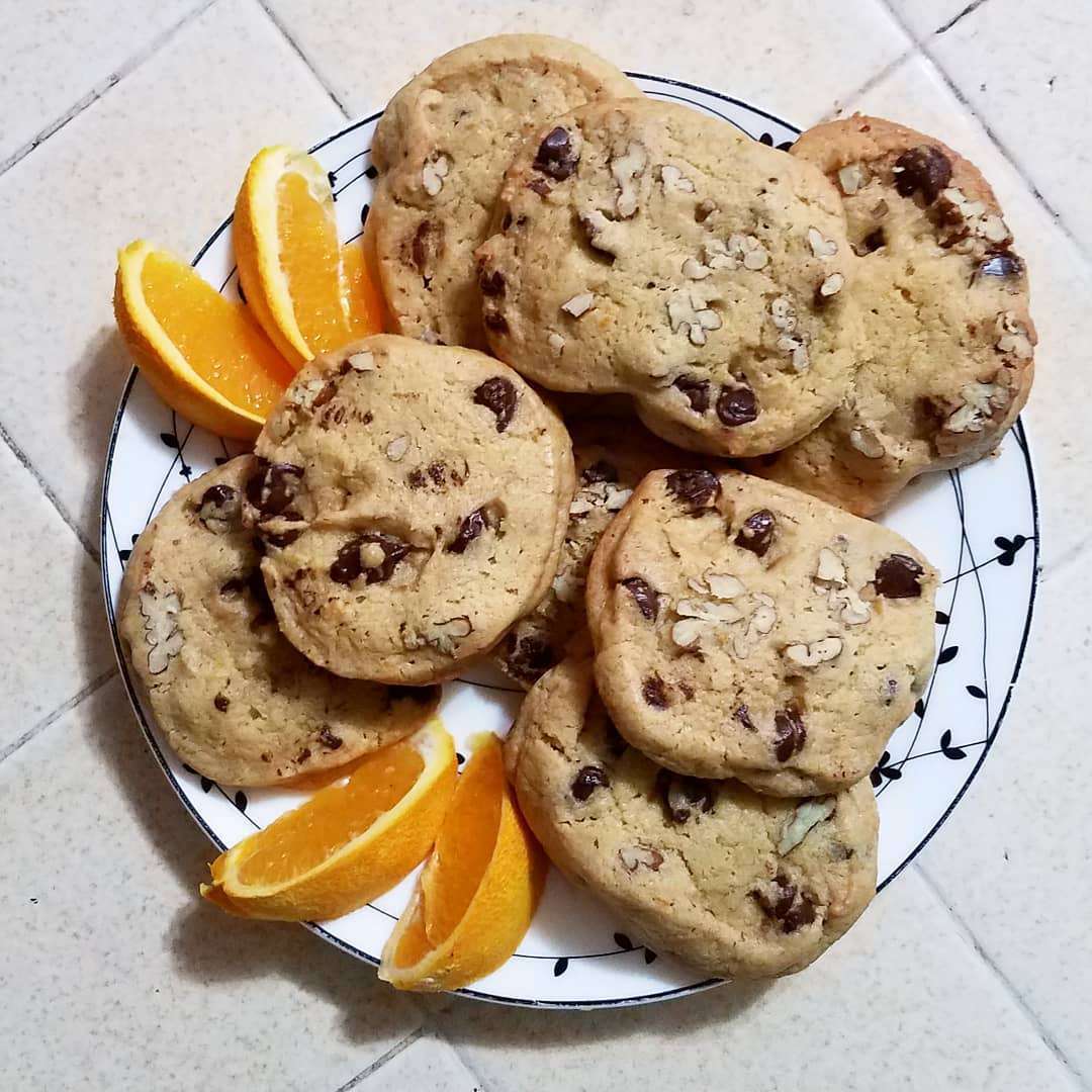 Citrus Chocolate Chip Cookies