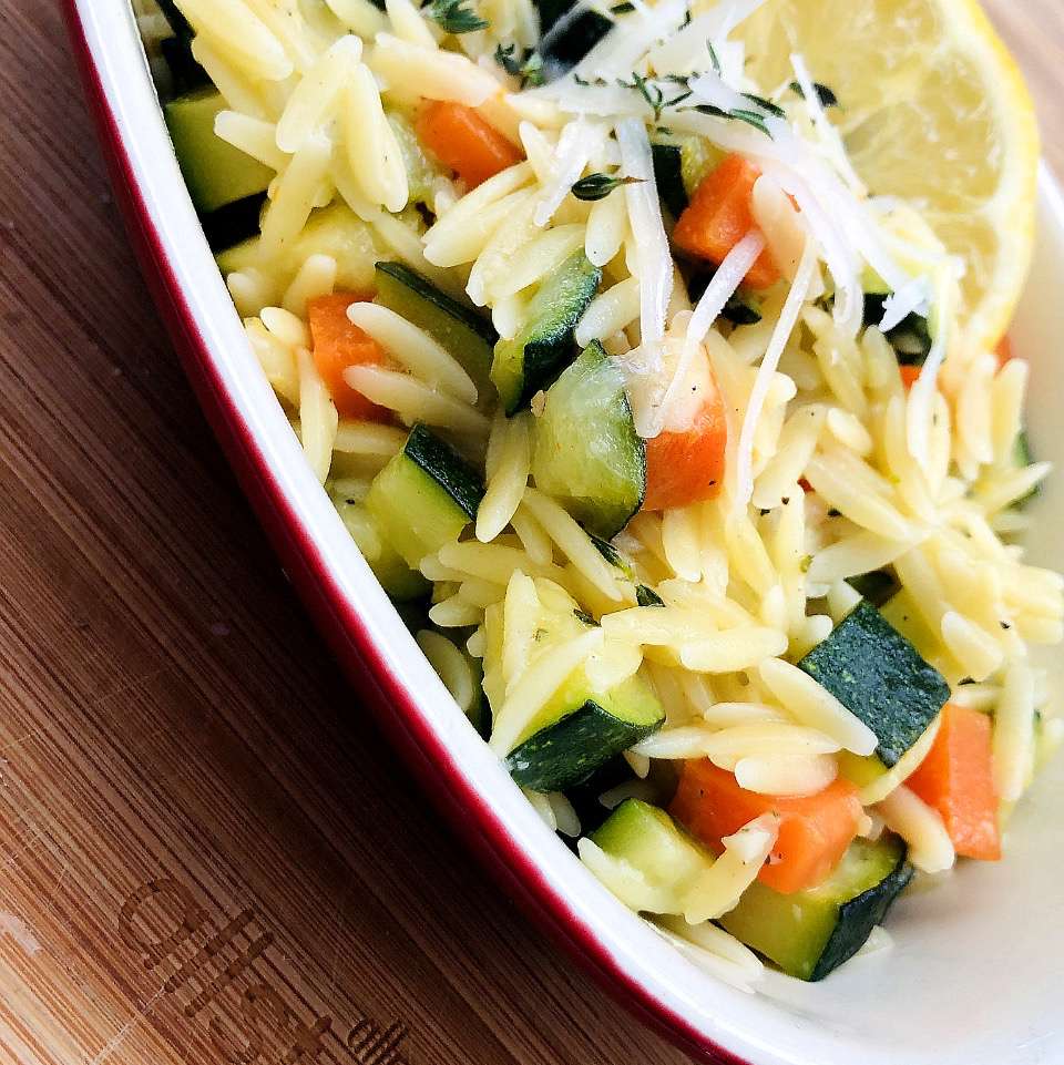 Citrus Herb Orzo Primavera