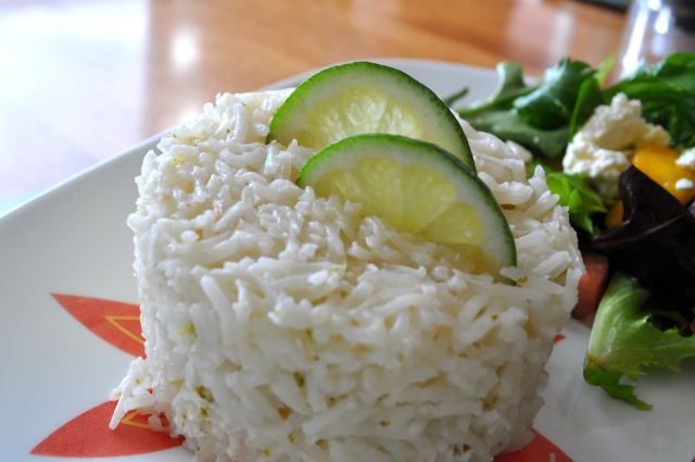 Citrusy Coconut Rice