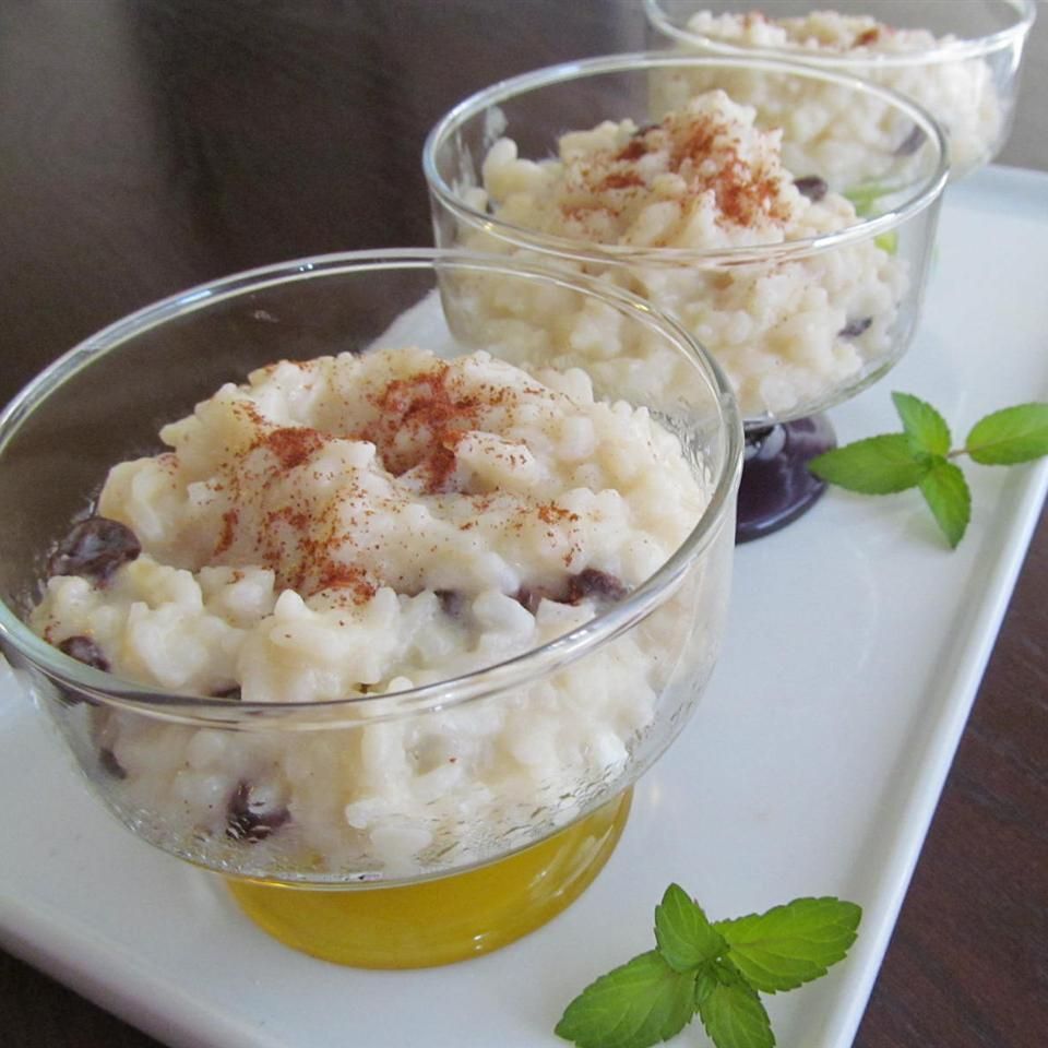 Classic Creamy Stovetop Rice Pudding