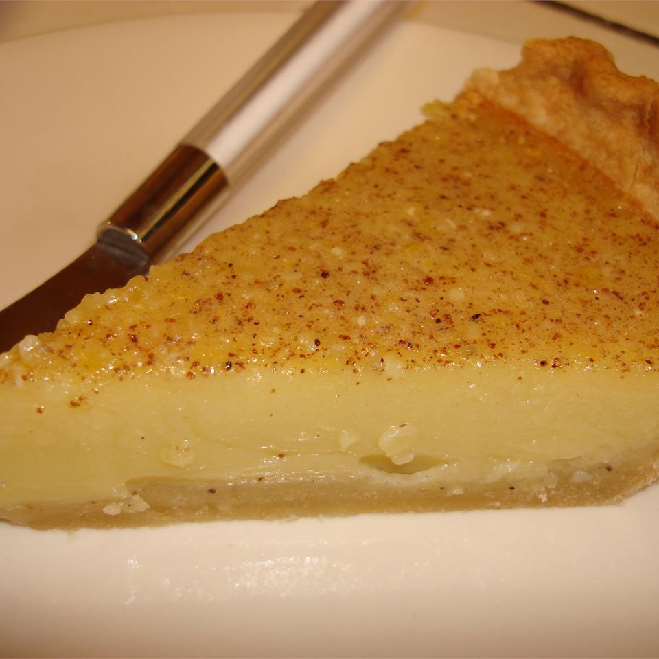 Classic Egg Custard Pie