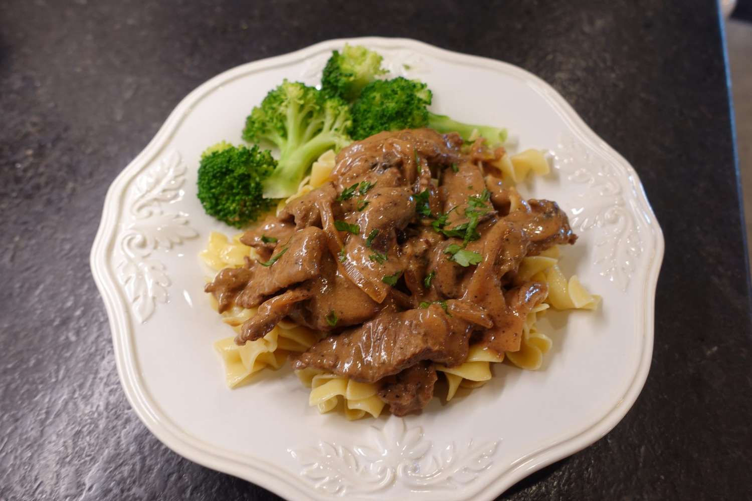 Classic Home-Style Beef Stroganoff
