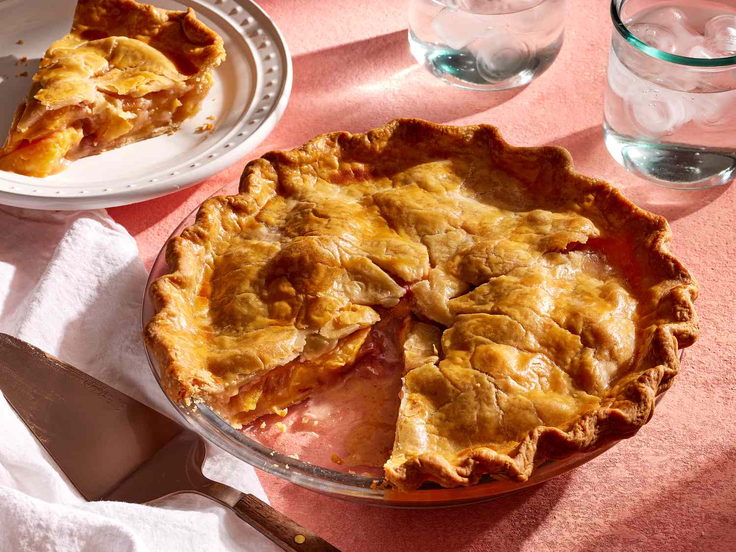 Classic Two-Crust Peach Pie