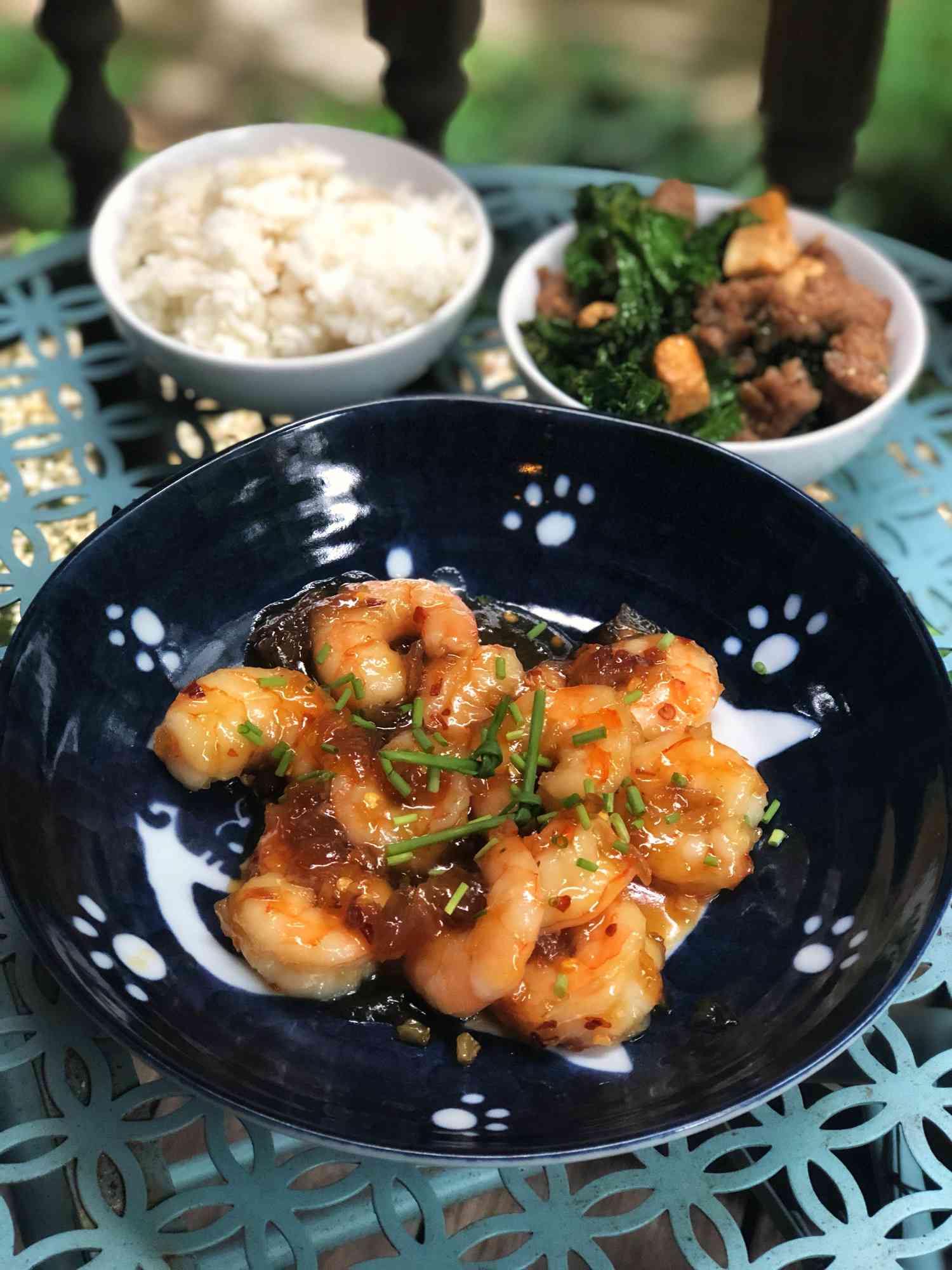 Coconut-Caramel Shrimp