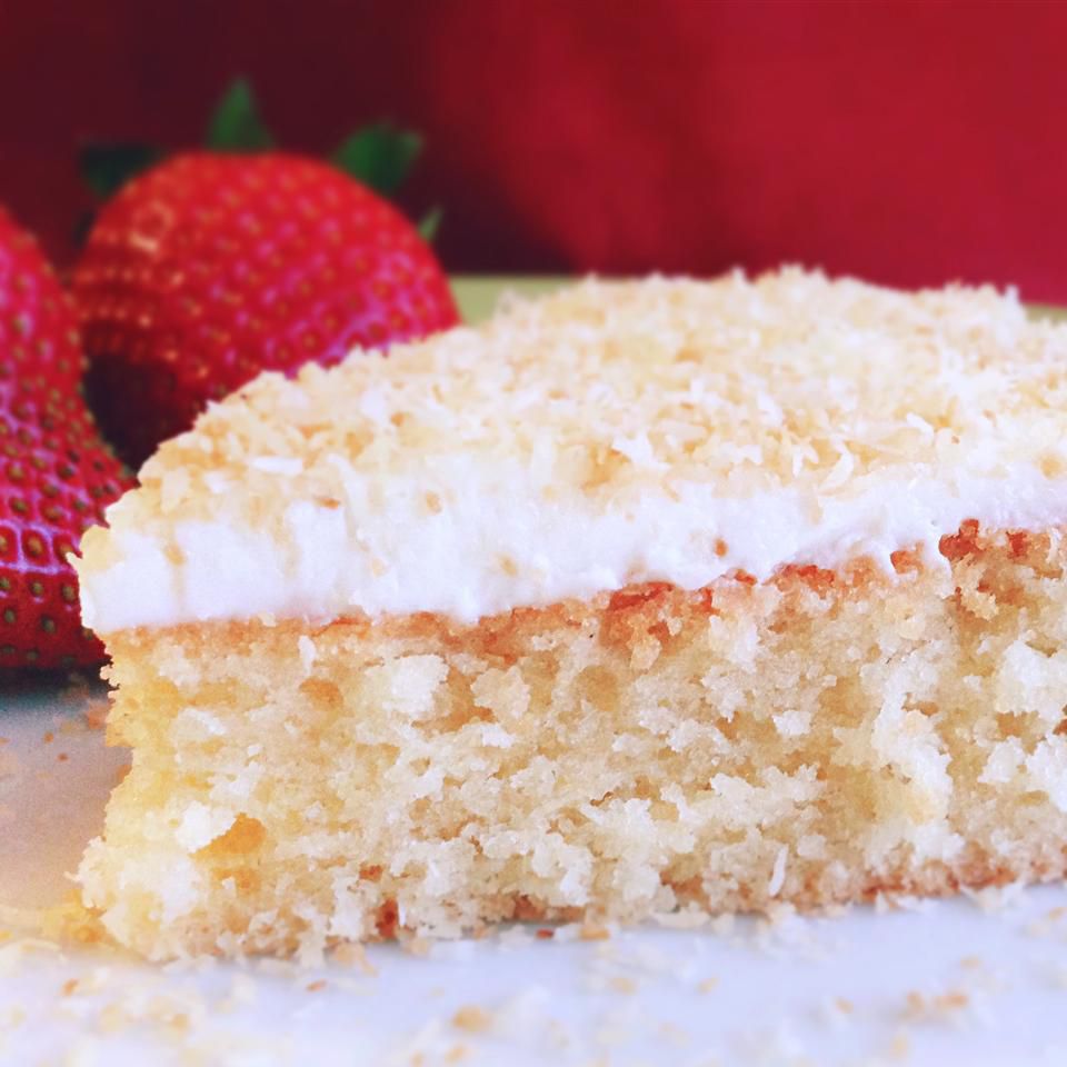 Coconut Flourless Cake with Walnuts