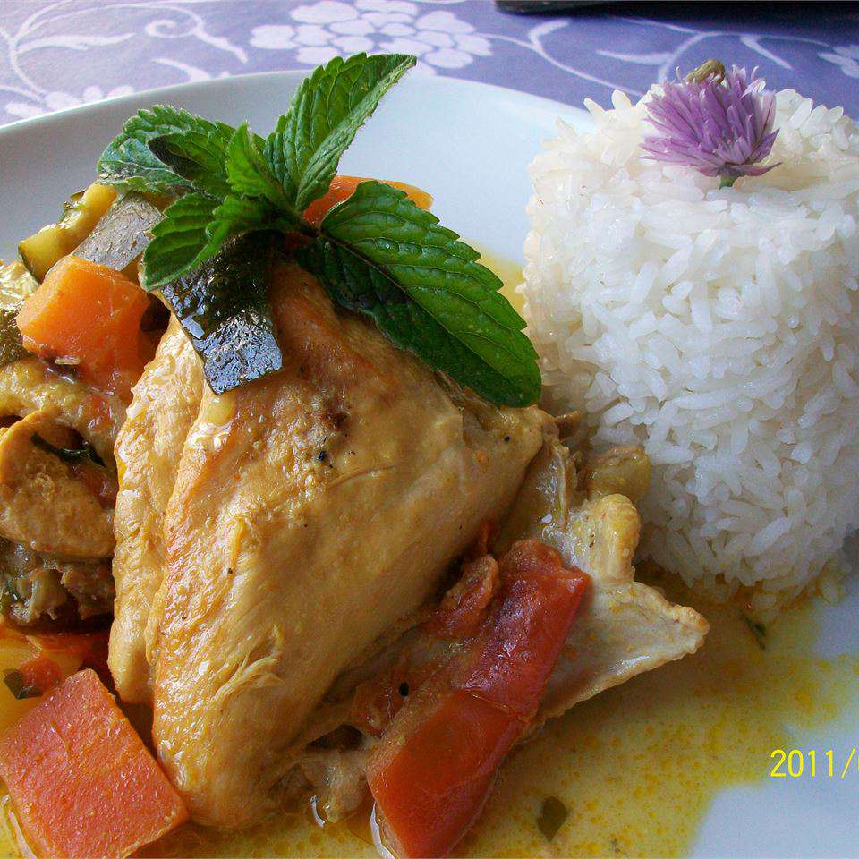 Coconut Milk Chicken Stew