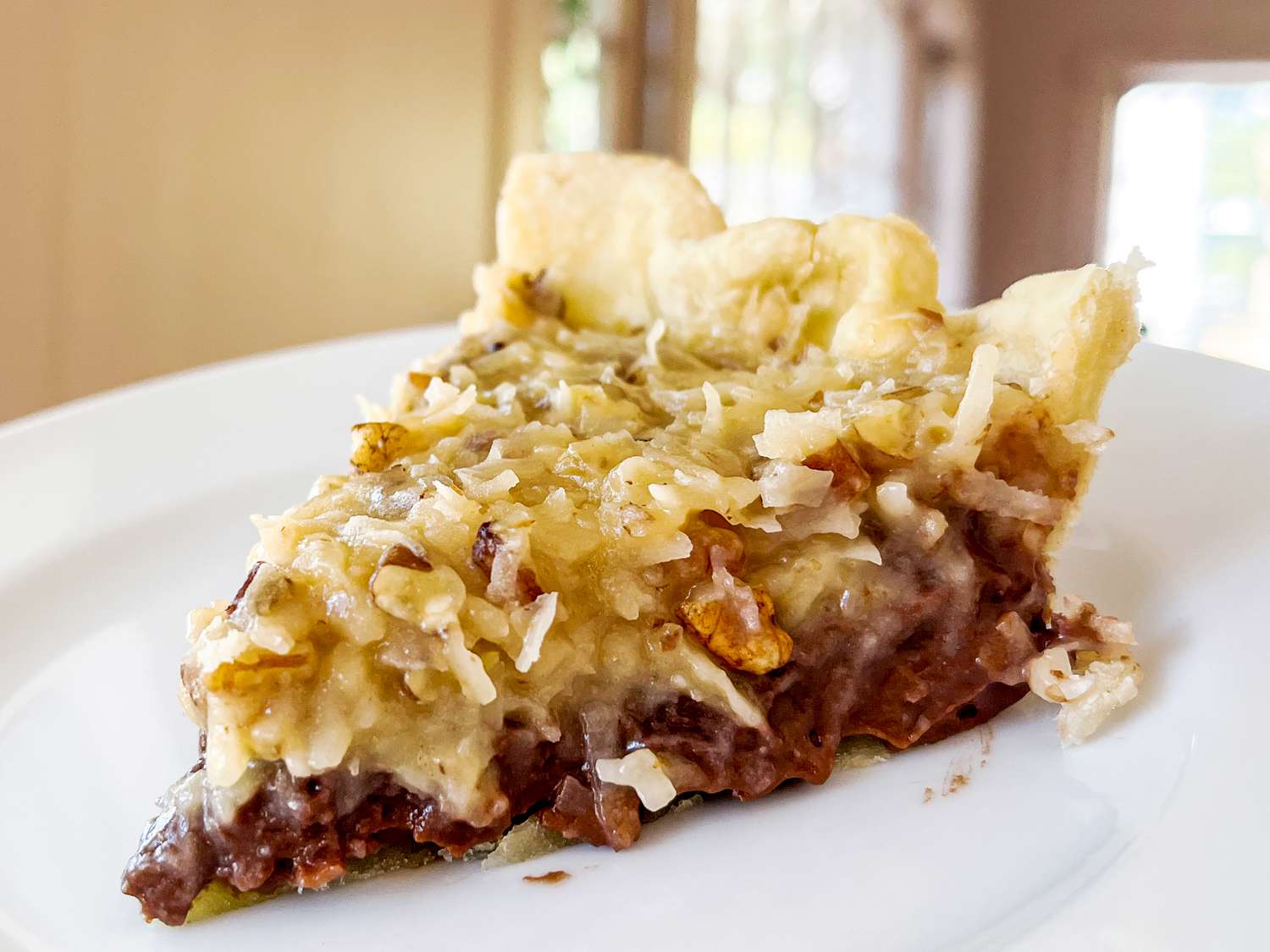 Coconut Pecan Chocolate Pie