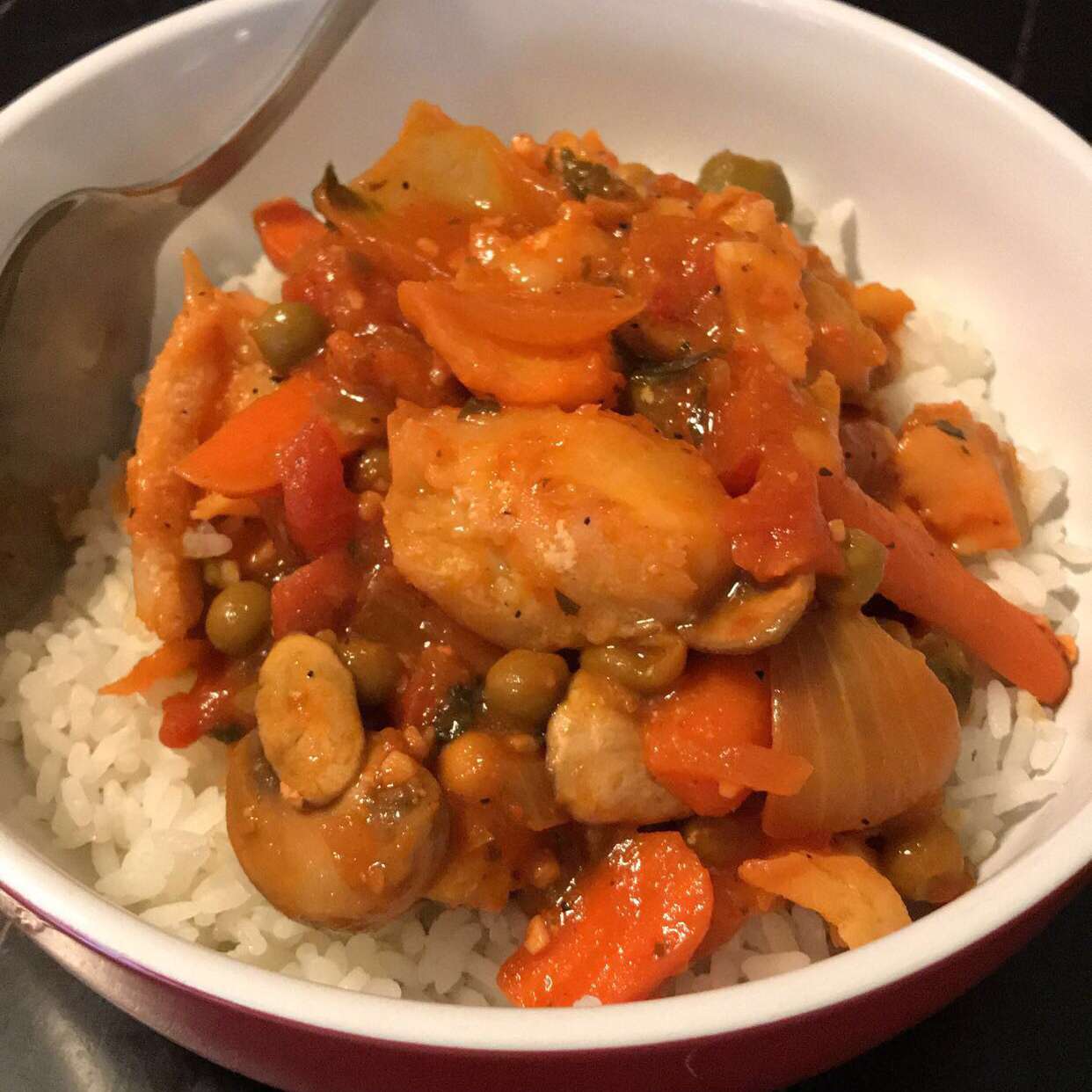 Cod with Tomato and Olives