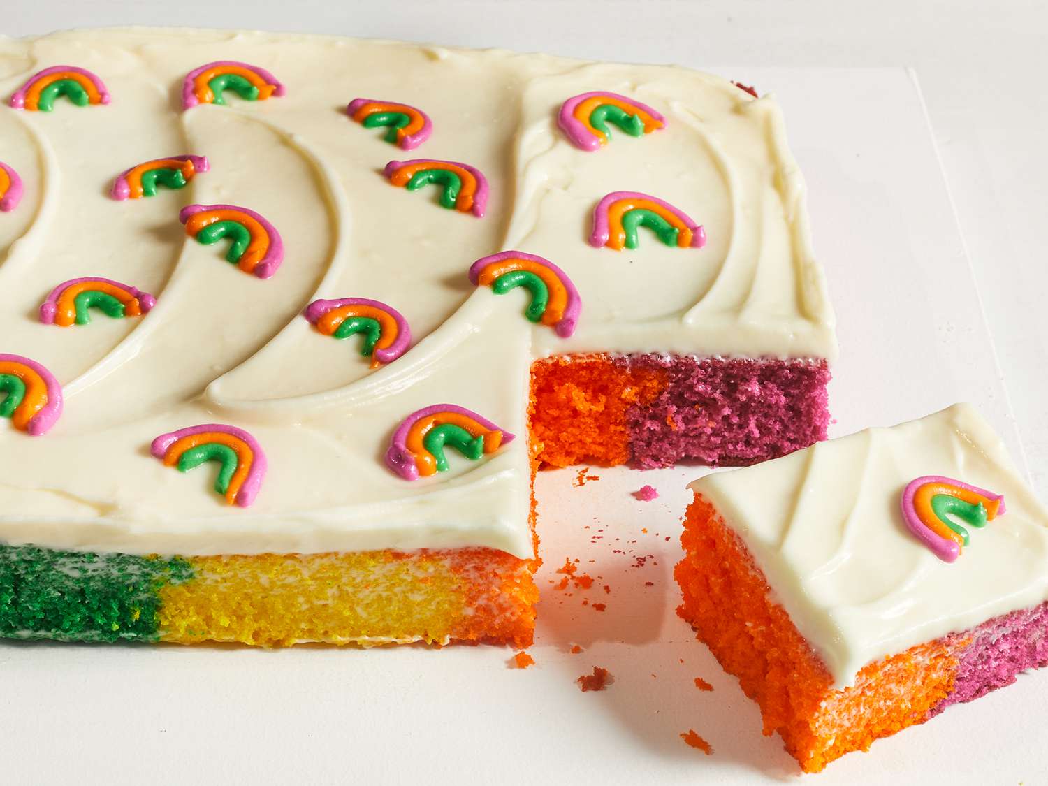 Colorful Sheet Cake