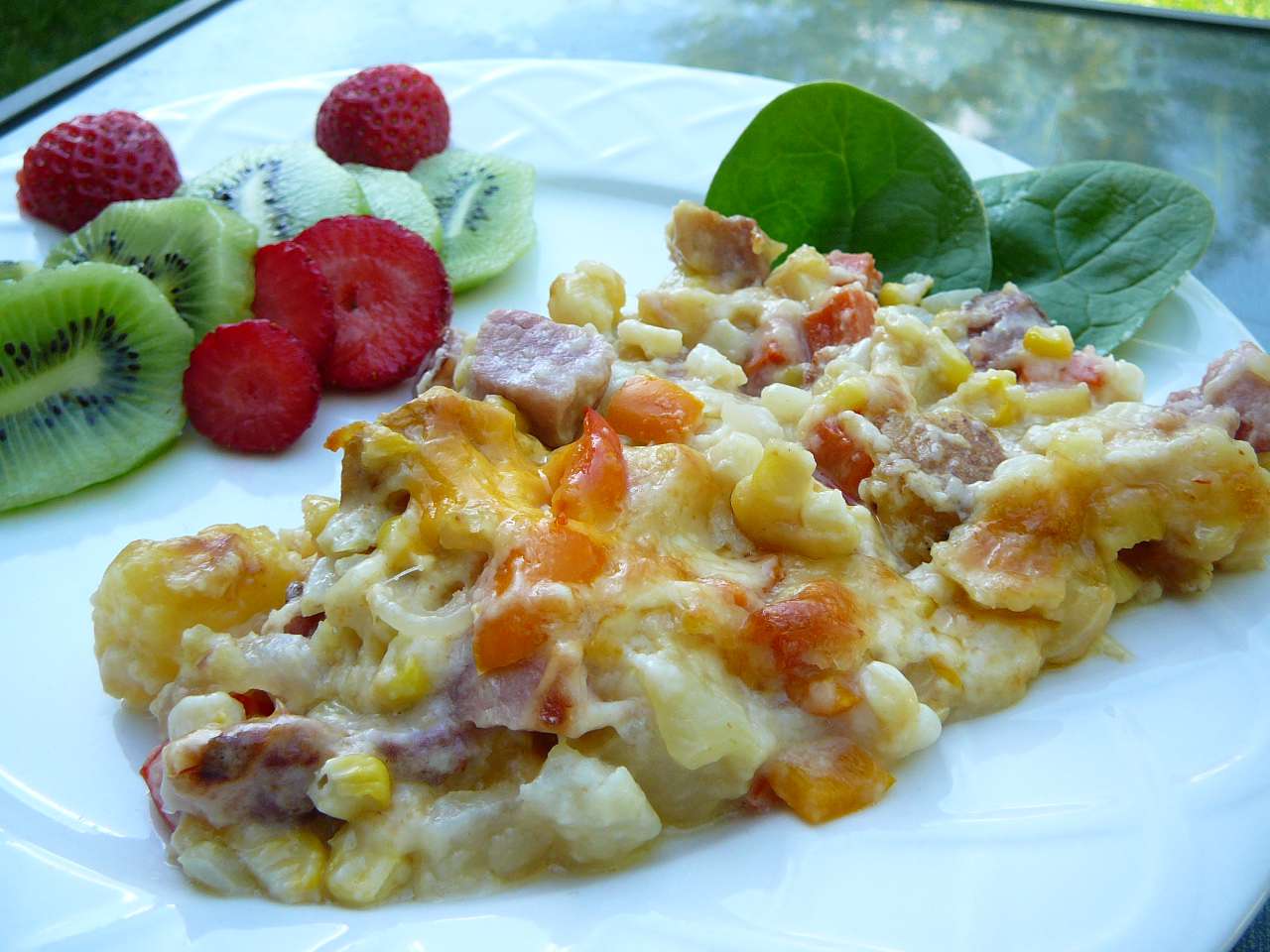 Comforting Ham Casserole