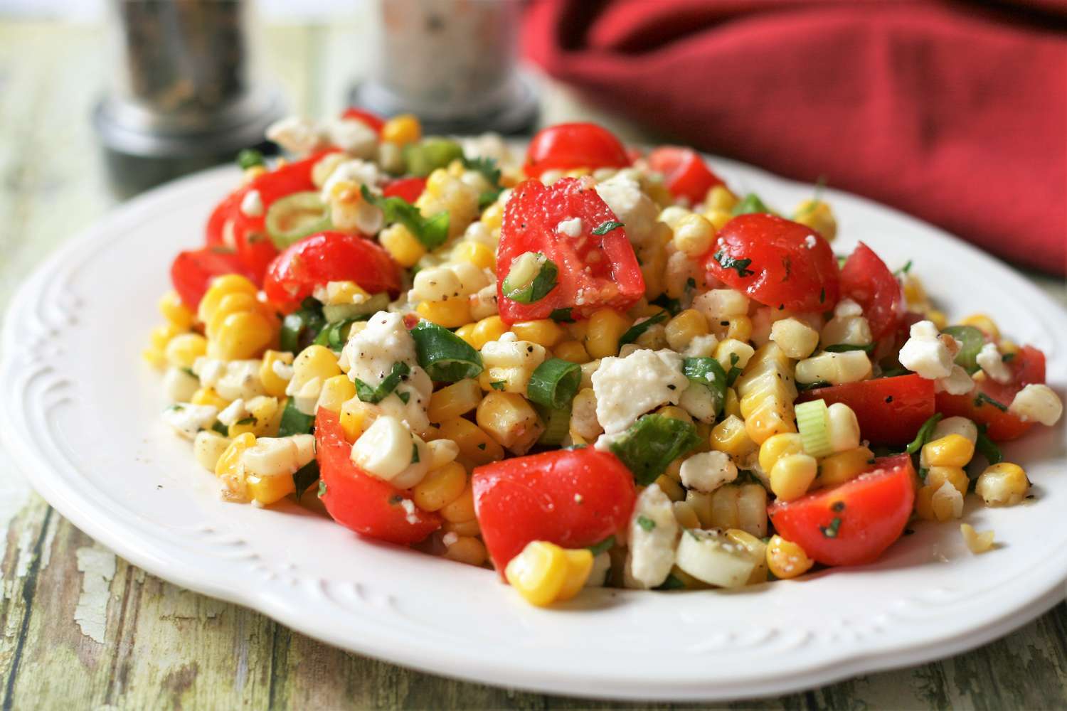 Corn and Feta Salad