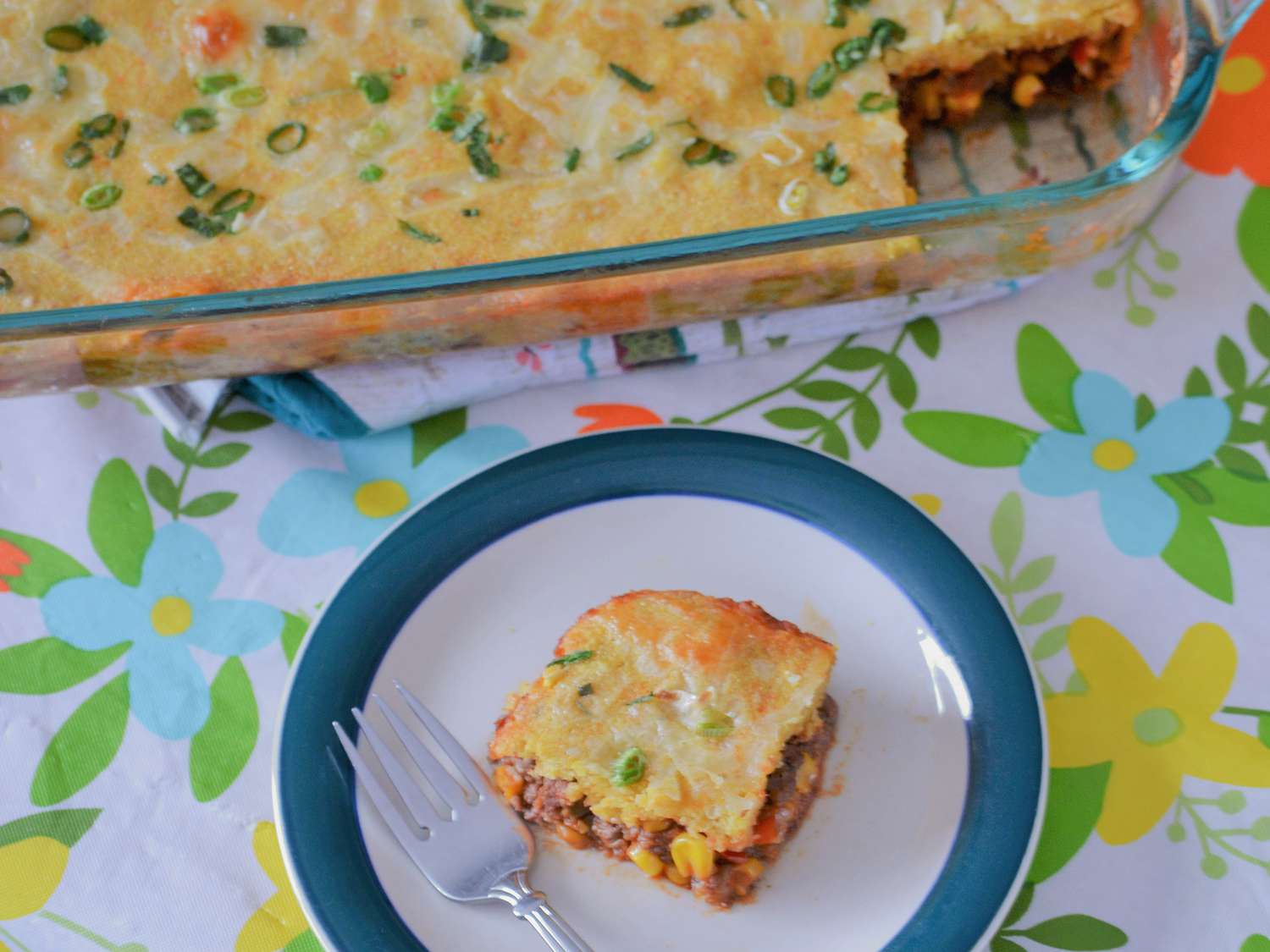 Cornbread Beef Casserole