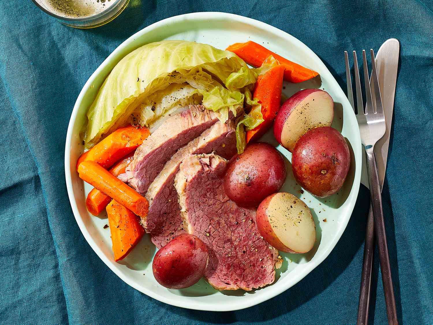 Corned Beef and Cabbage Dinner