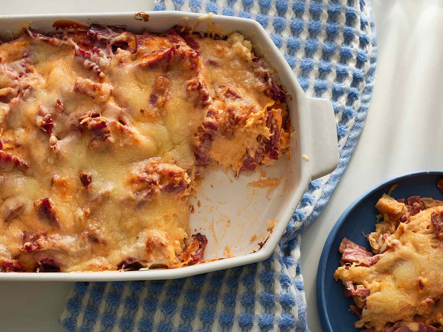 Corned Beef Reuben Casserole