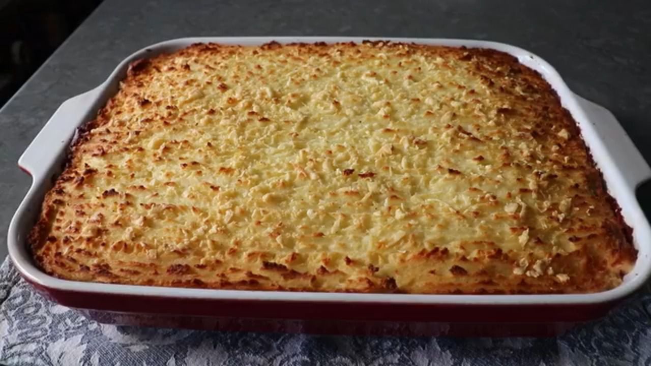 Corned Beef Shepherd’s Pie with Cabbage