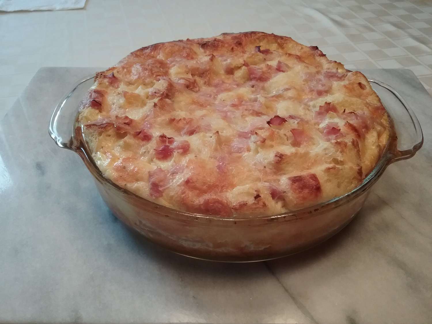 Cornflake Topped Egg Soufflé