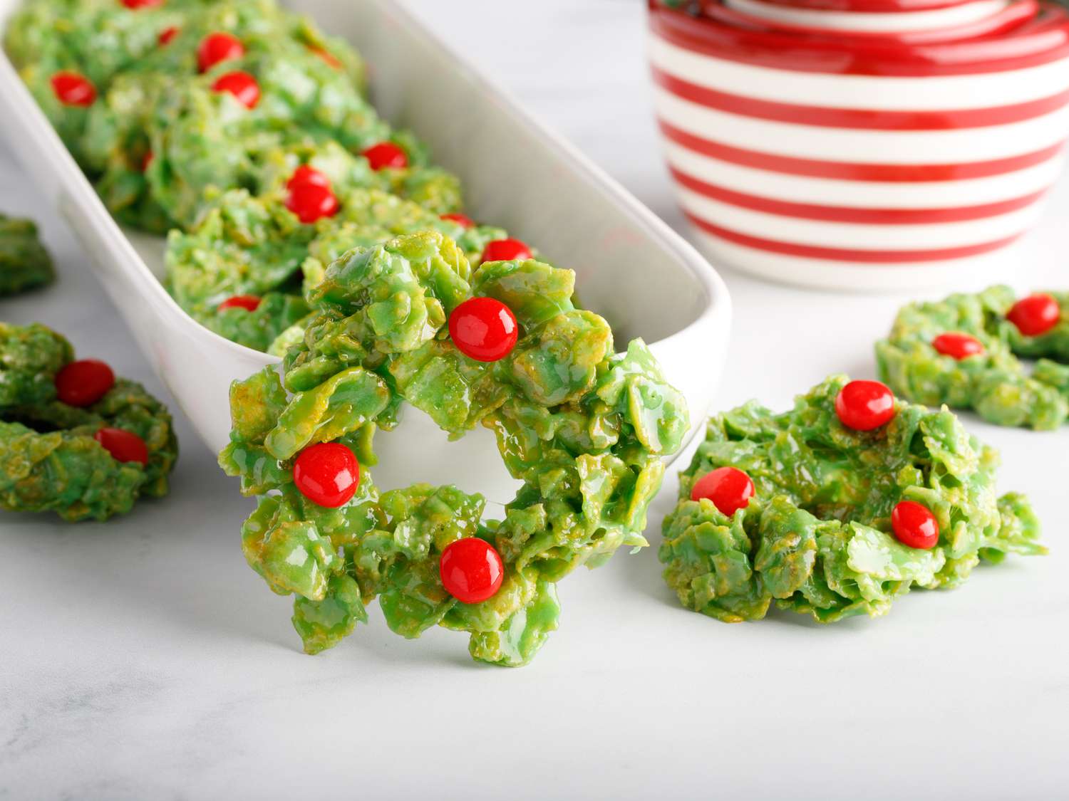 Cornflake Wreath Cookies