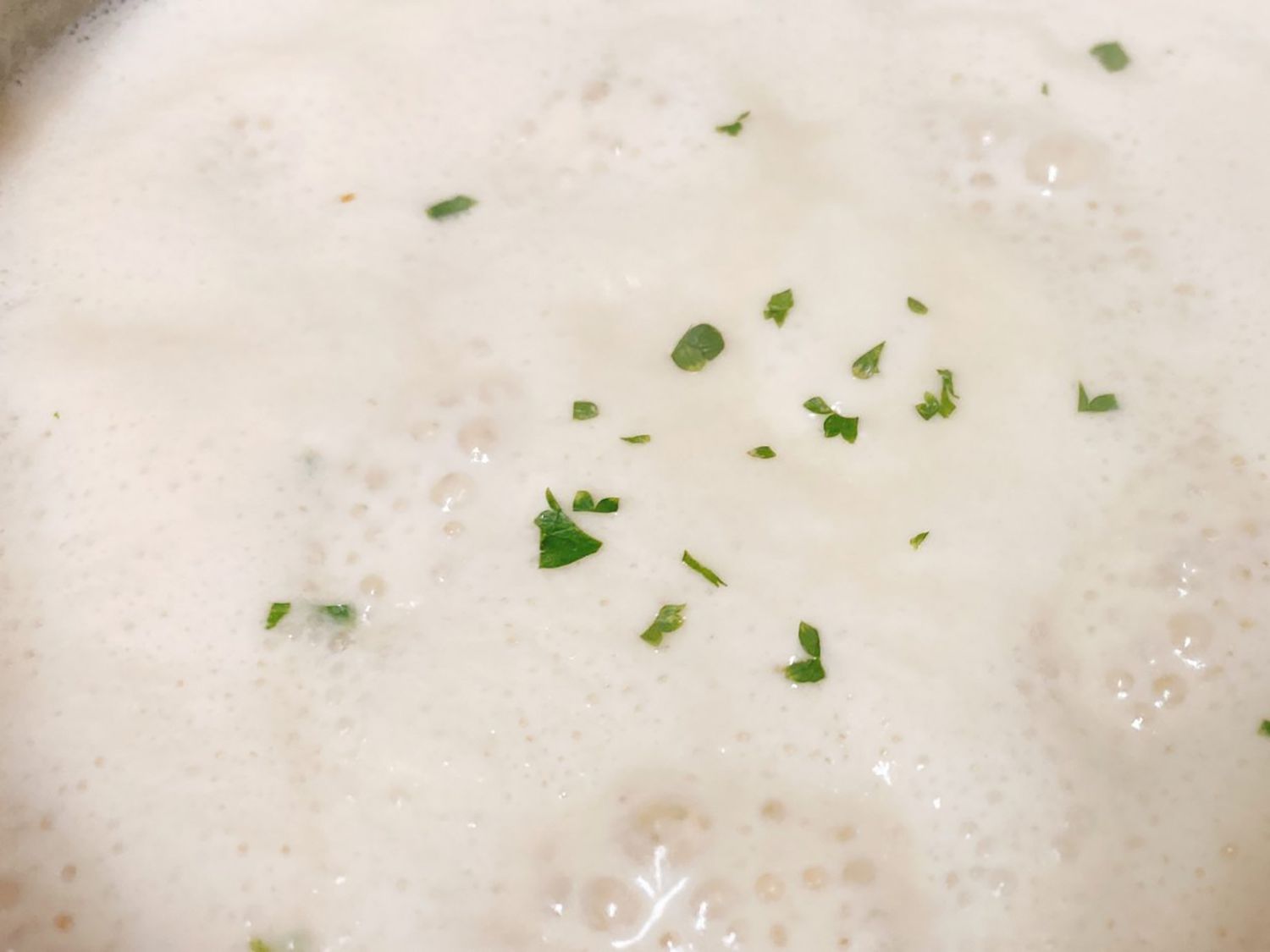 Cottage Cheese Alfredo