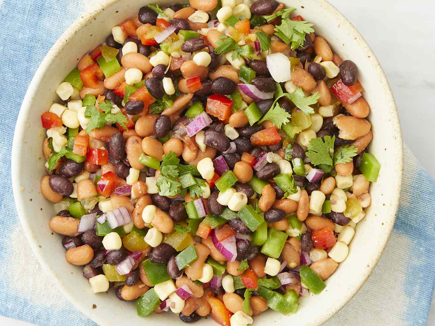 Cowboy Caviar with Beans and Corn