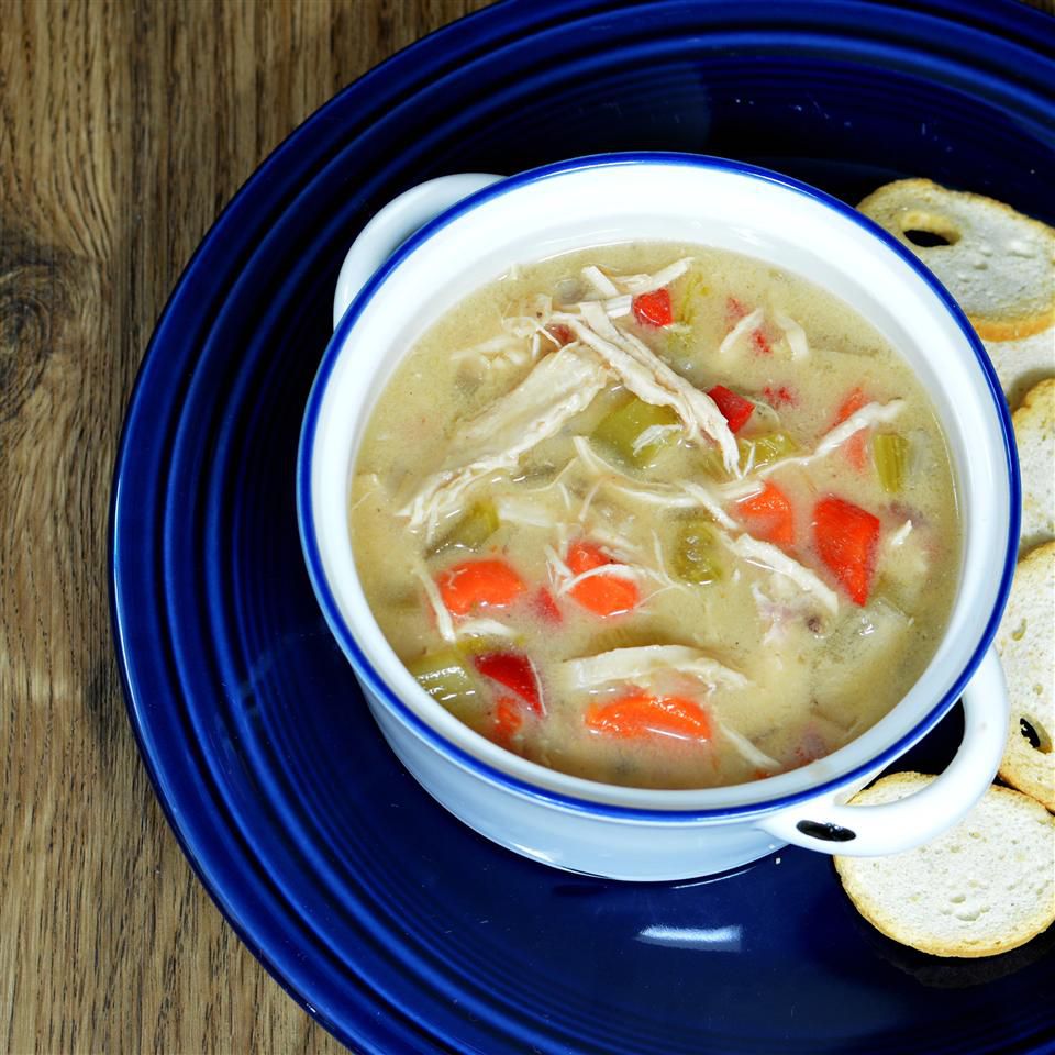 Cozy Homemade Slow Cooker Chicken Soup