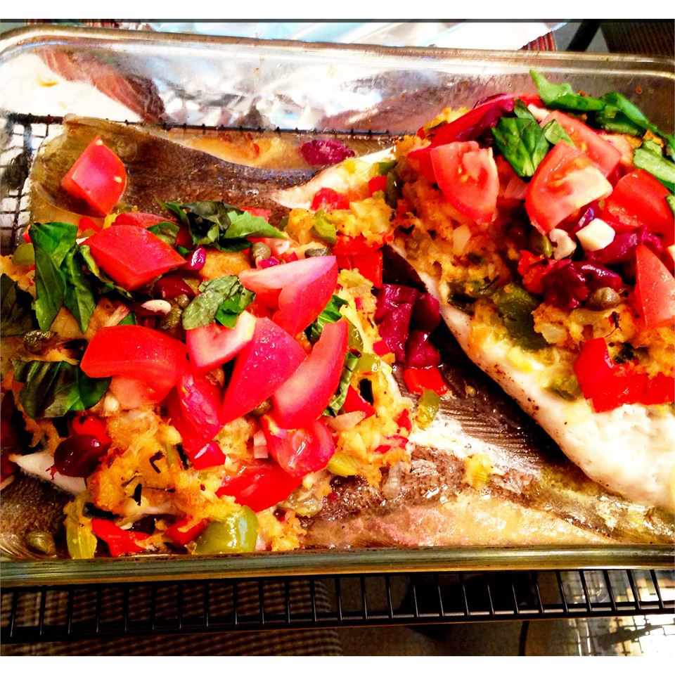 Crab Stuffed Flounder