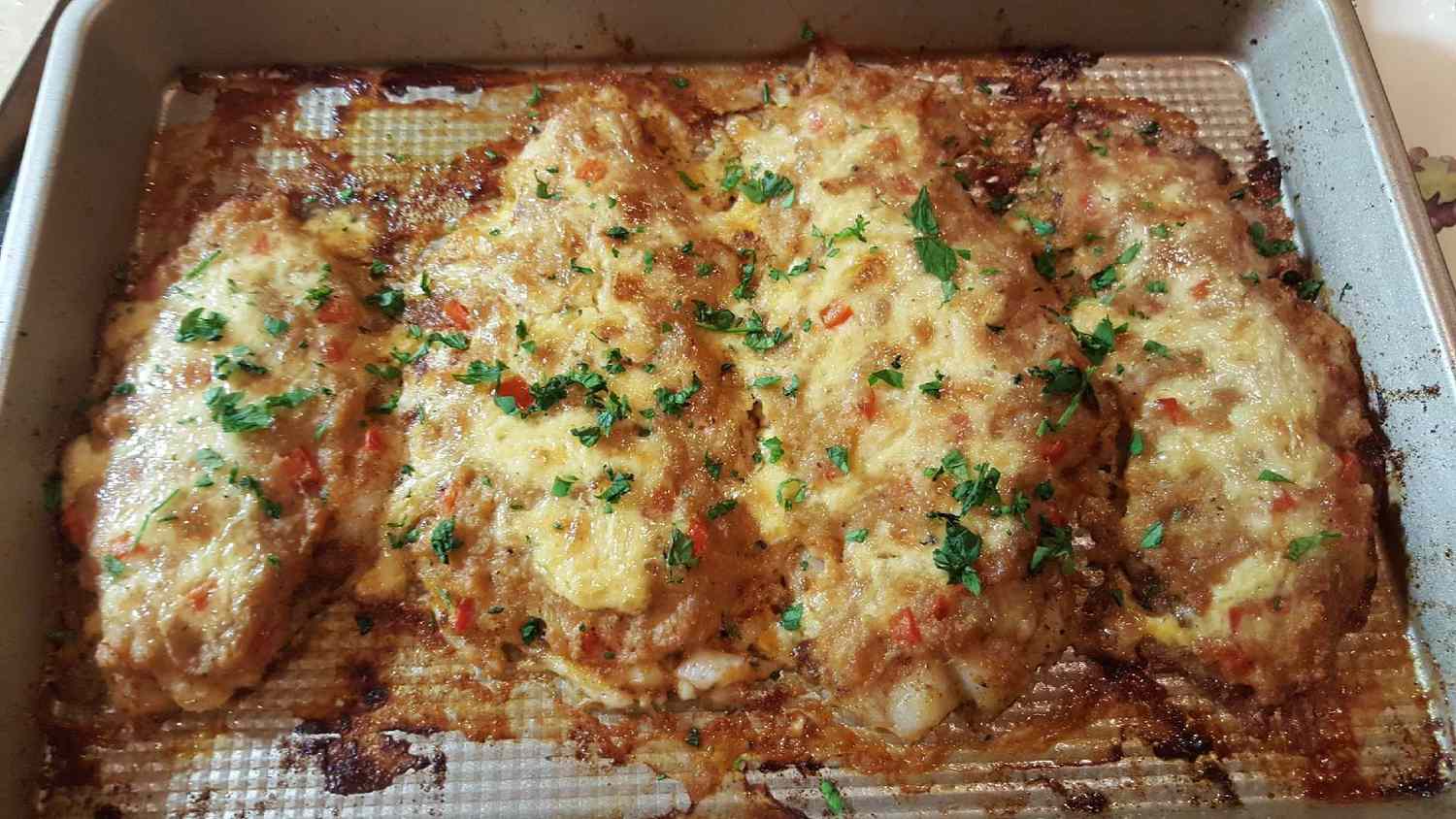 Crab-Stuffed Flounder