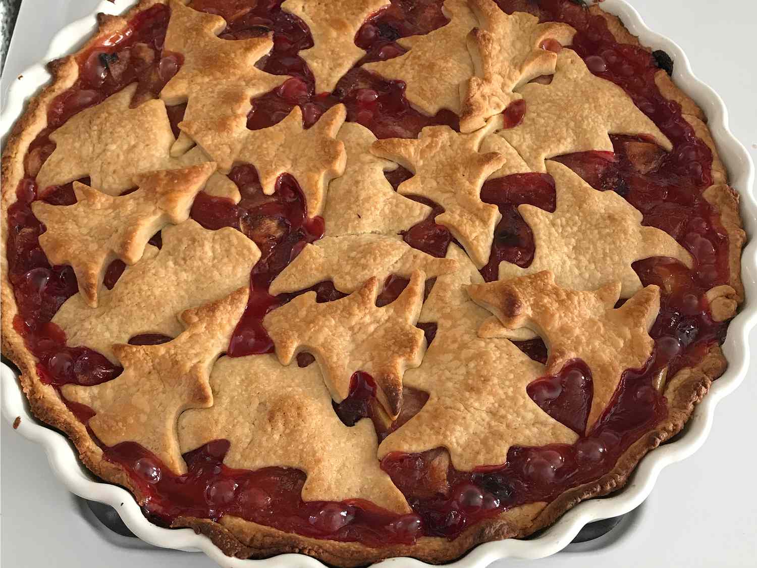 Cranberry Butter Pie