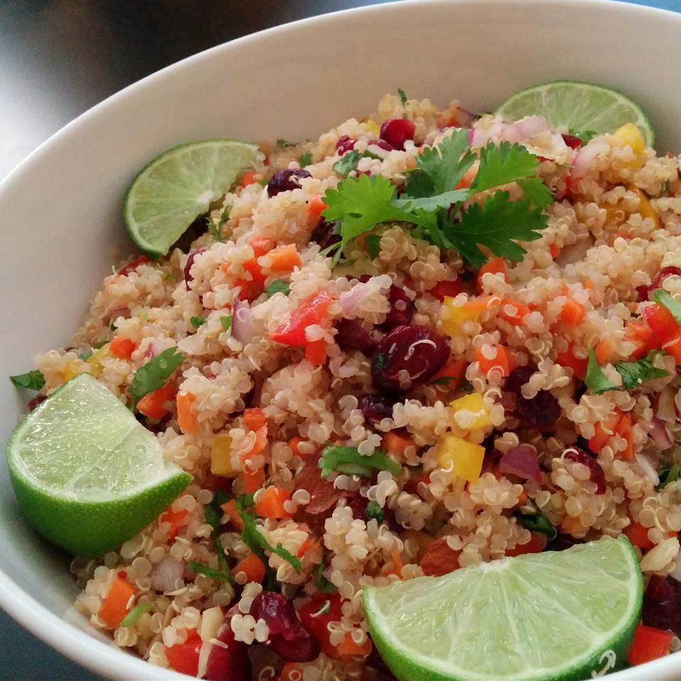Cranberry Cilantro Quinoa Salad
