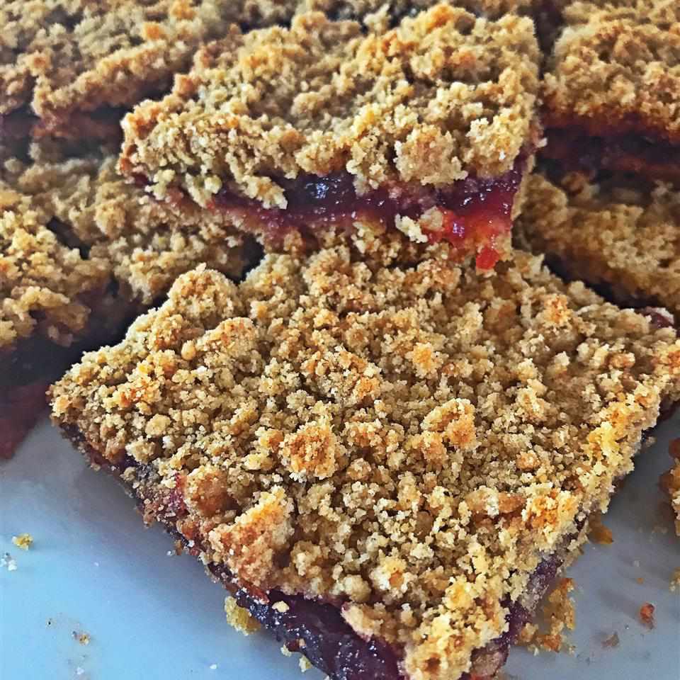 Cranberry Streusel Bars